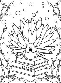 Image of Sea Sheep coloring page